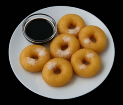 Fresh American style mini donuts at Donut Man London in Dalston