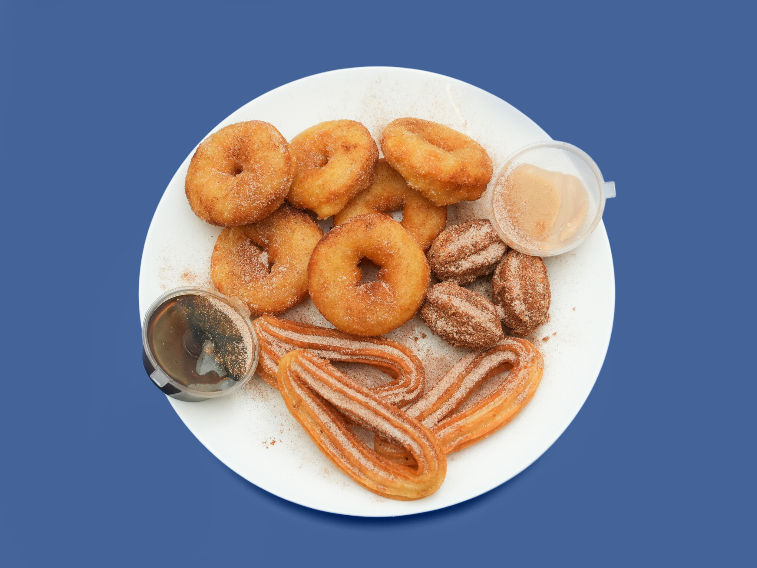 churros donuts medley